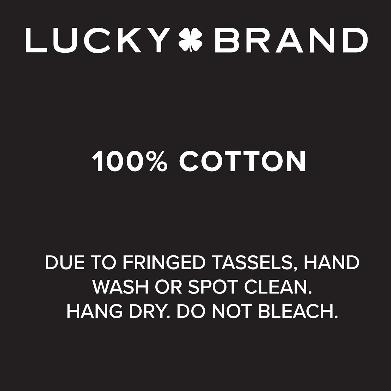 Lucky Brand Lucky Brand Demian Fringe Cotton Bath Rugs
