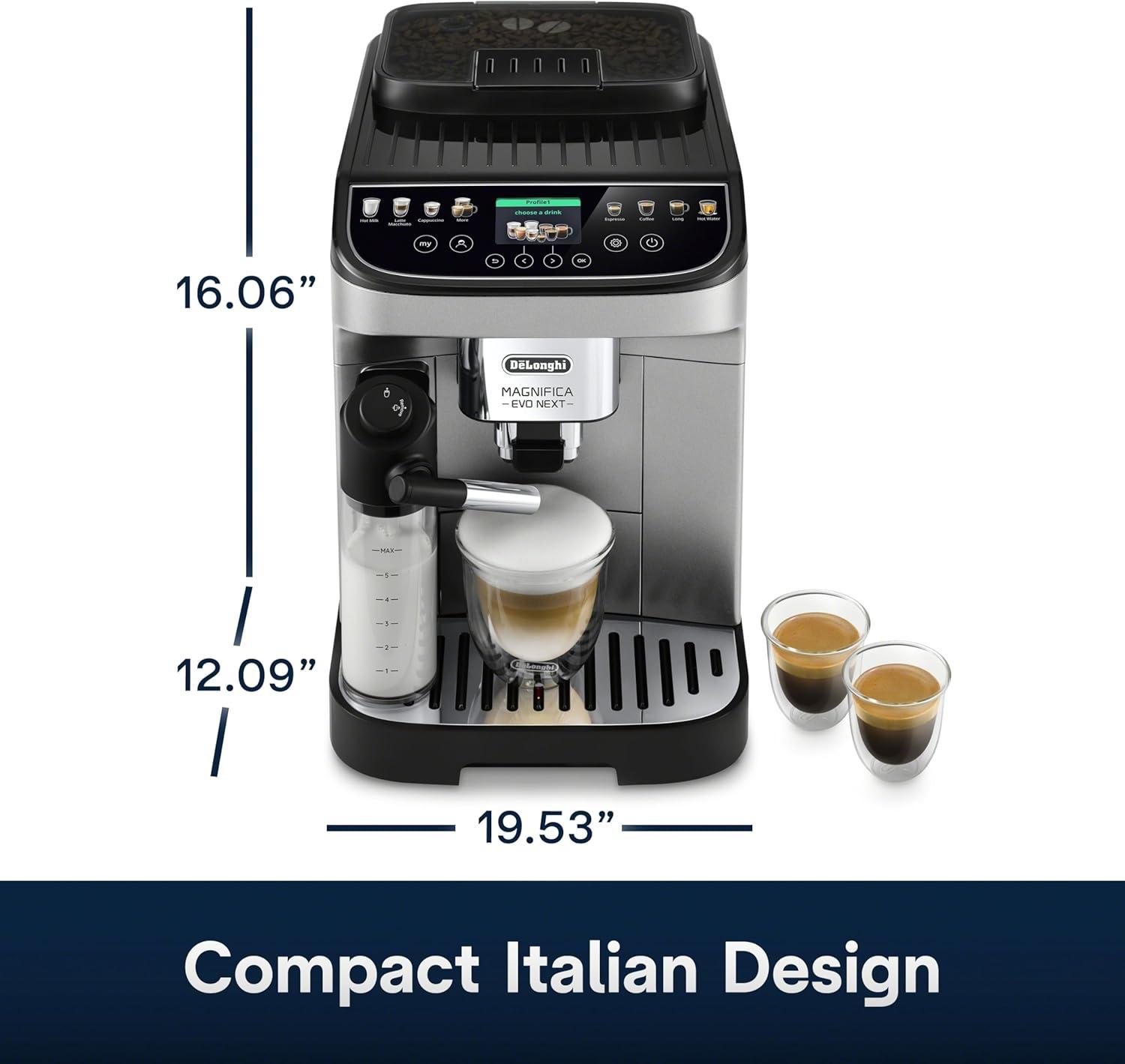 DeLonghi Magnifica Evo Next Fully Automatic Espresso Machine