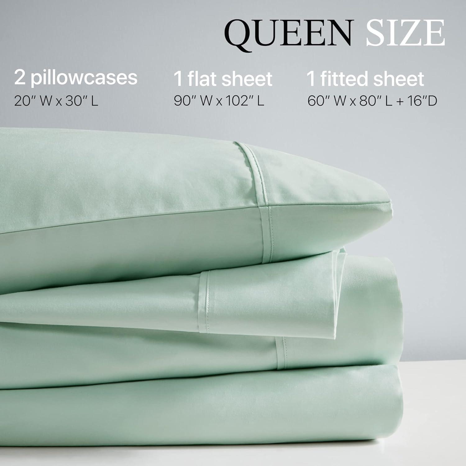 Beautyrest Beautyrest 1000 Thread Count HeiQ Smart Temperature Cotton Blend 4-Piece Sheet Set