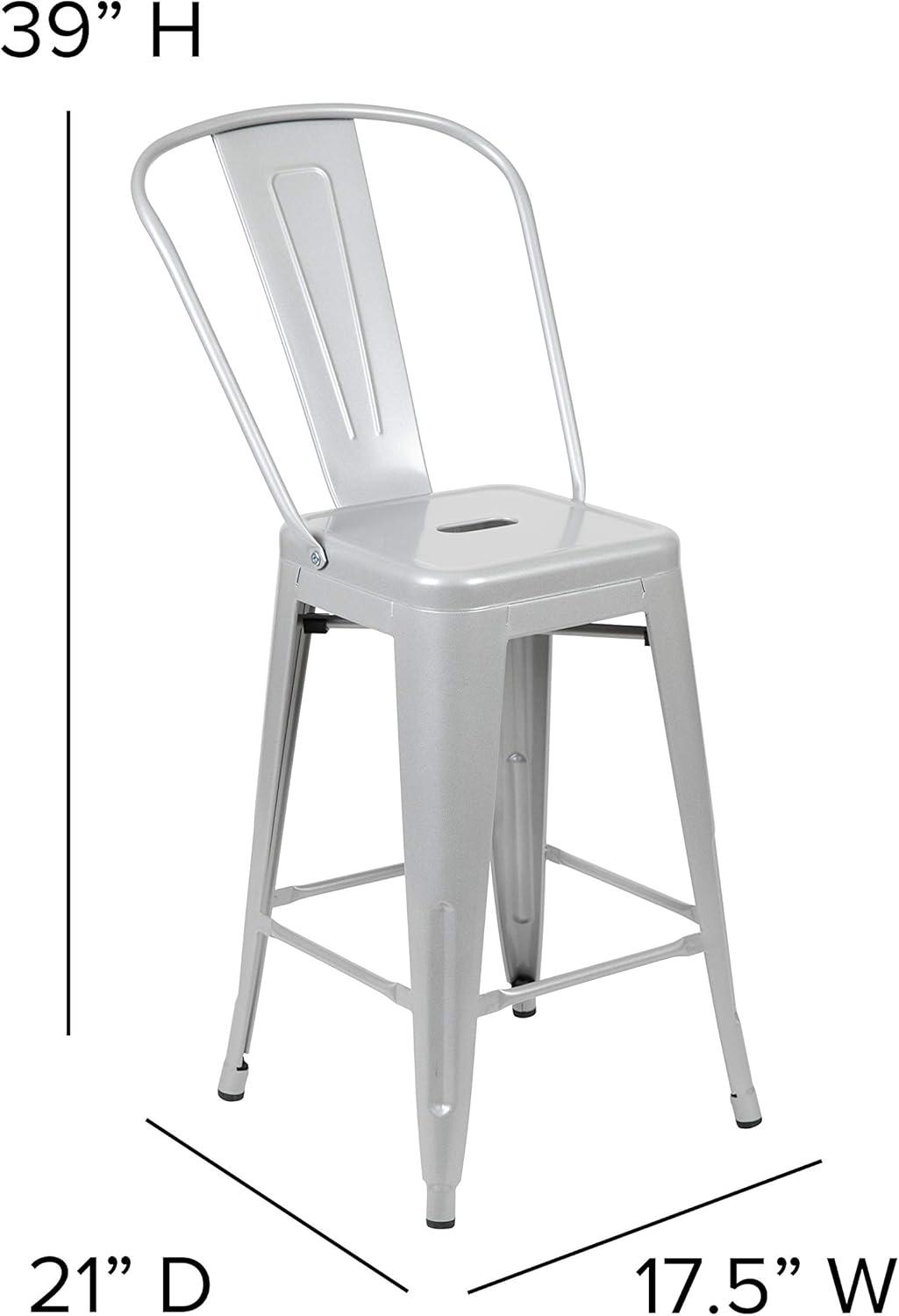 Metal Outdoor Stool