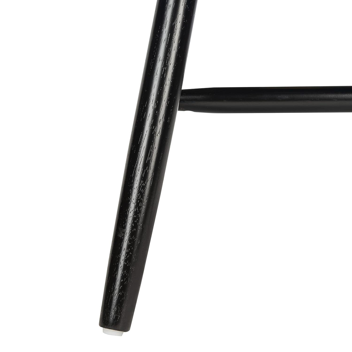 Friar Dining Chair (Set of 2) - DCH1401 - Black - Safavieh