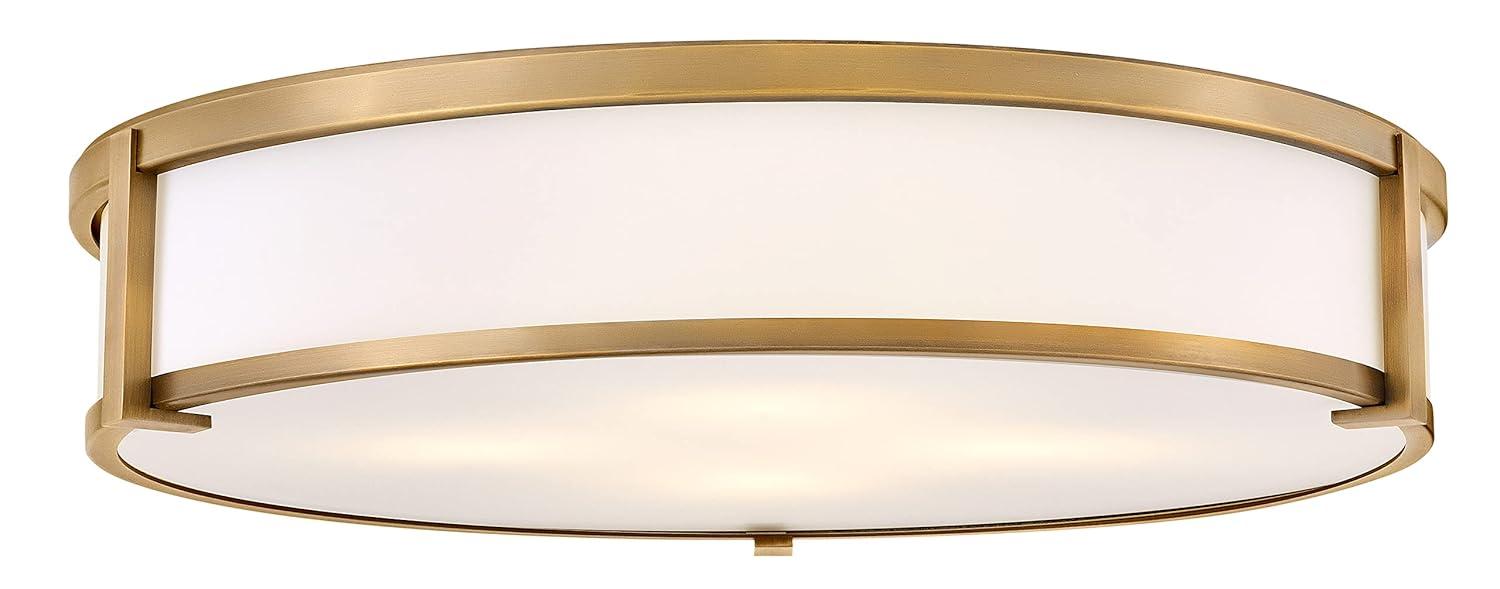Lowell Three-Light Flush Mount Ceiling Light
