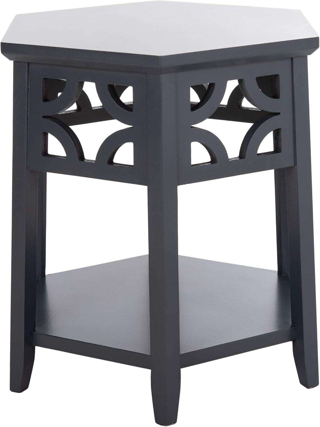 Connor Hexagon End Table  - Safavieh