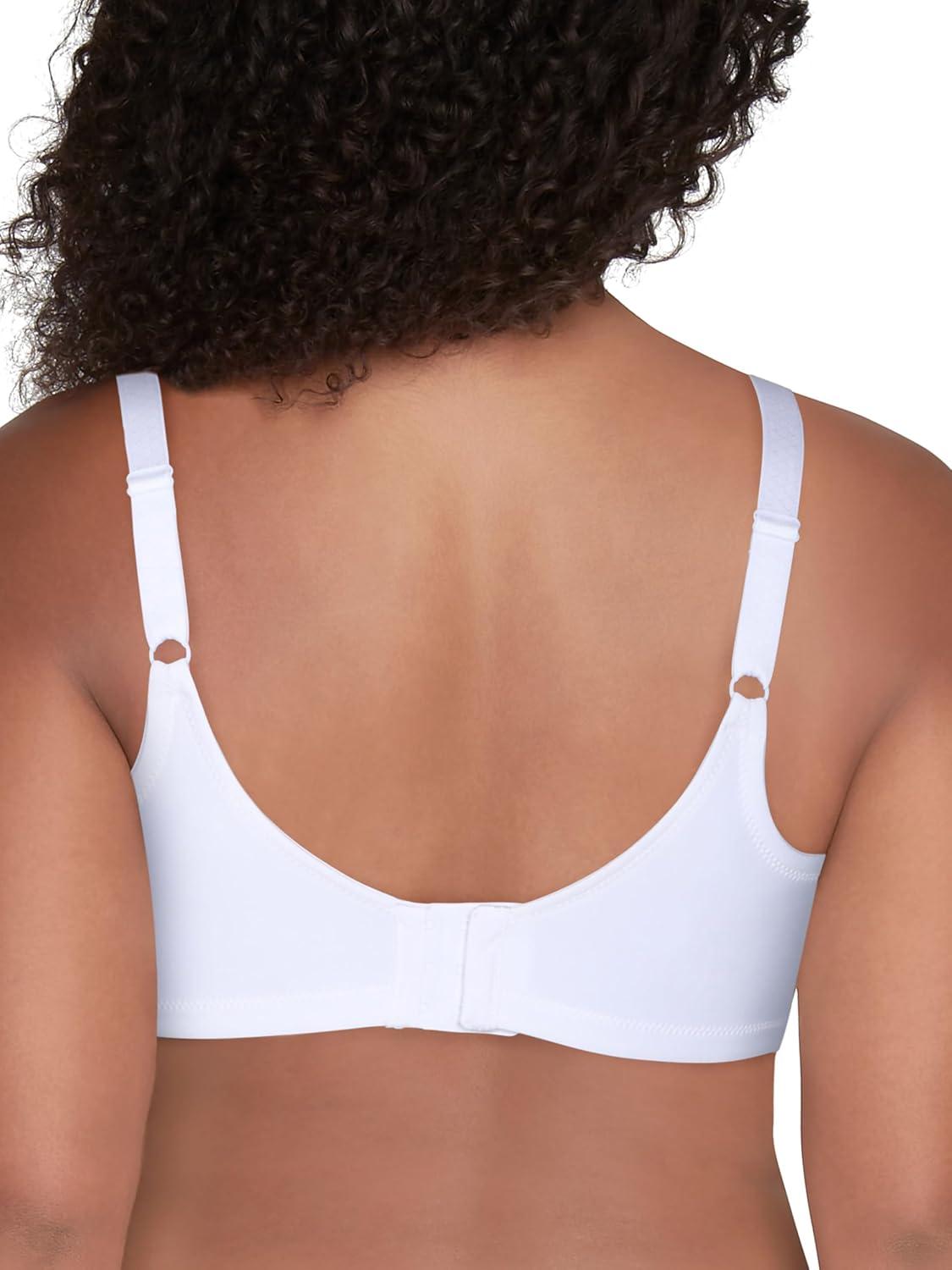 Vanity Fair Lingerie Women's Beauty Back Full Figure Smoothing Wireless Bra, Style 71380