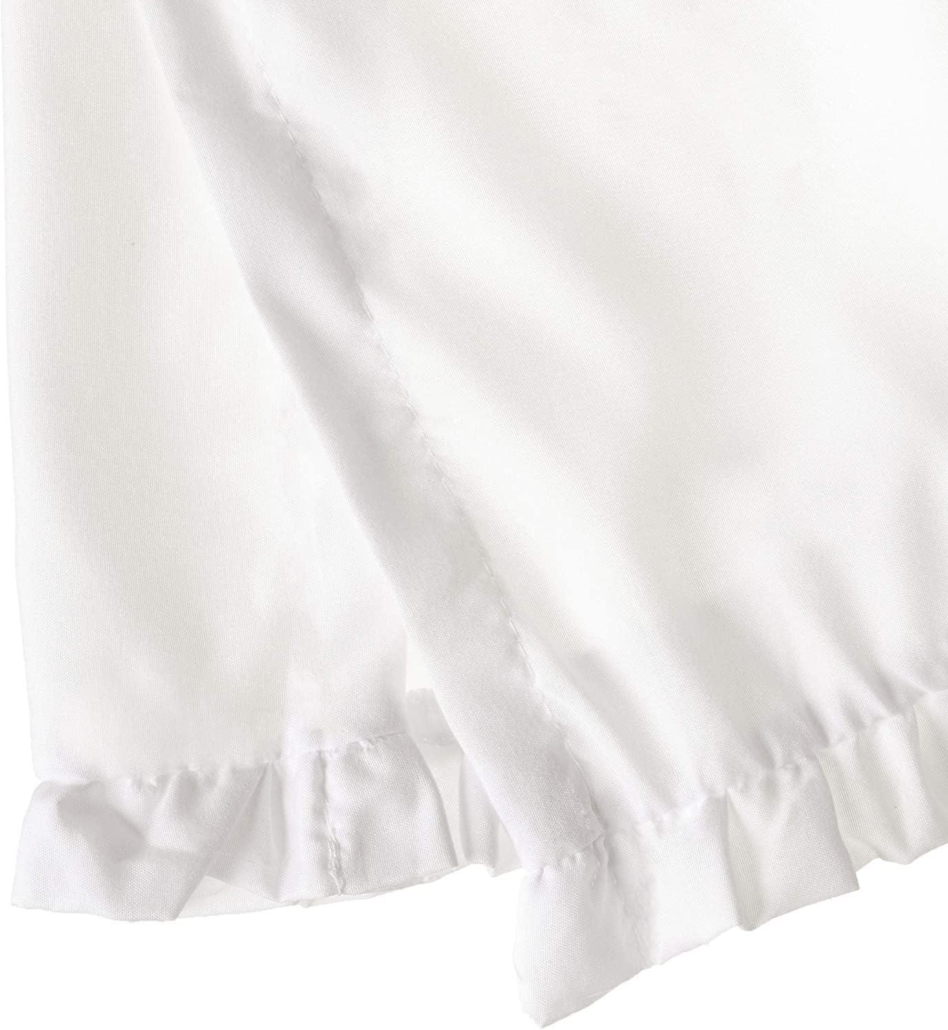 Greenland Home Fashions Sasha White Bed Skirt 15"