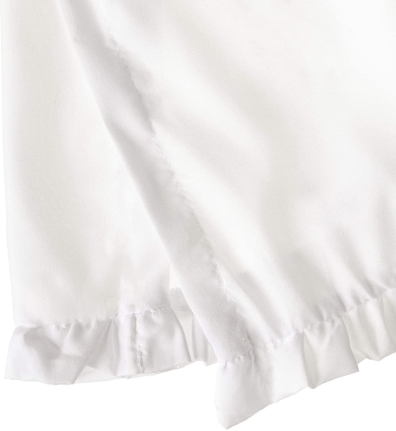 Greenland Home Fashions Sasha White Bed Skirt 15"