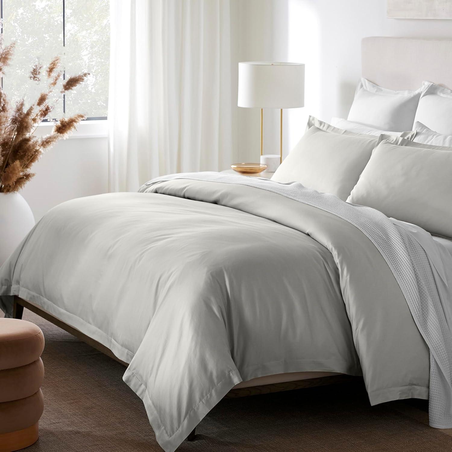 Mist King/California King Organic Cotton Duvet Set
