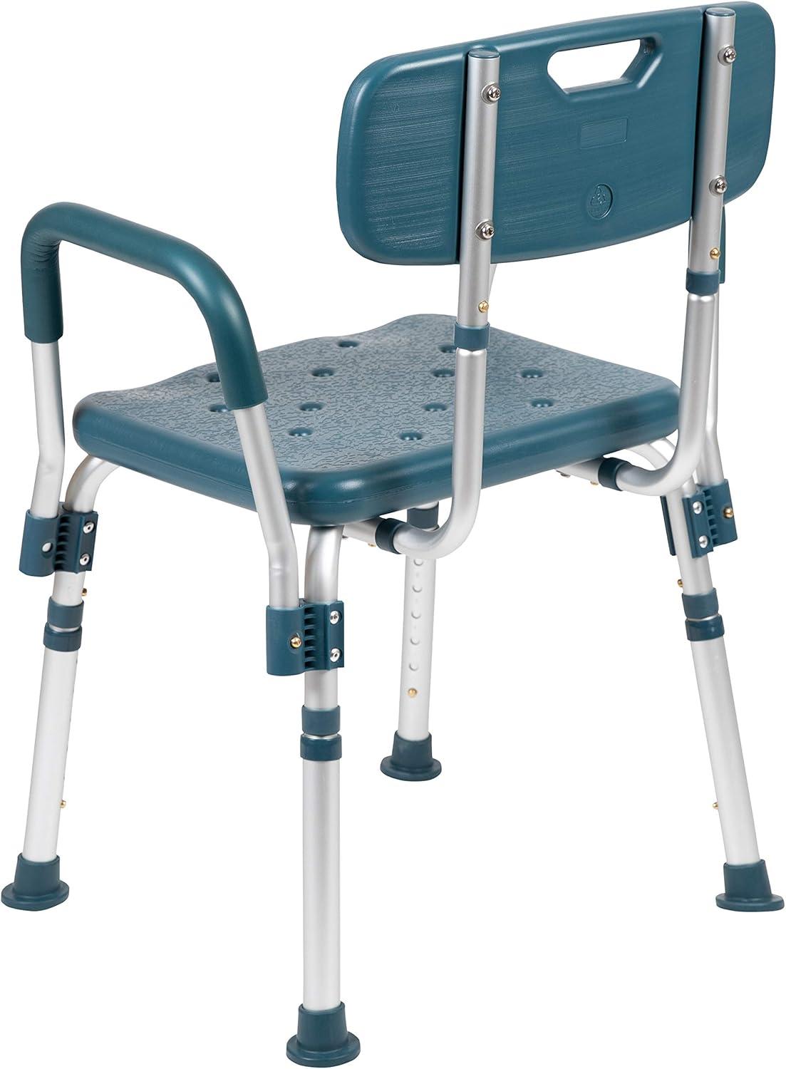 Jane 300 Lb. Capacity Quick Release Back & Arm Shower Chair