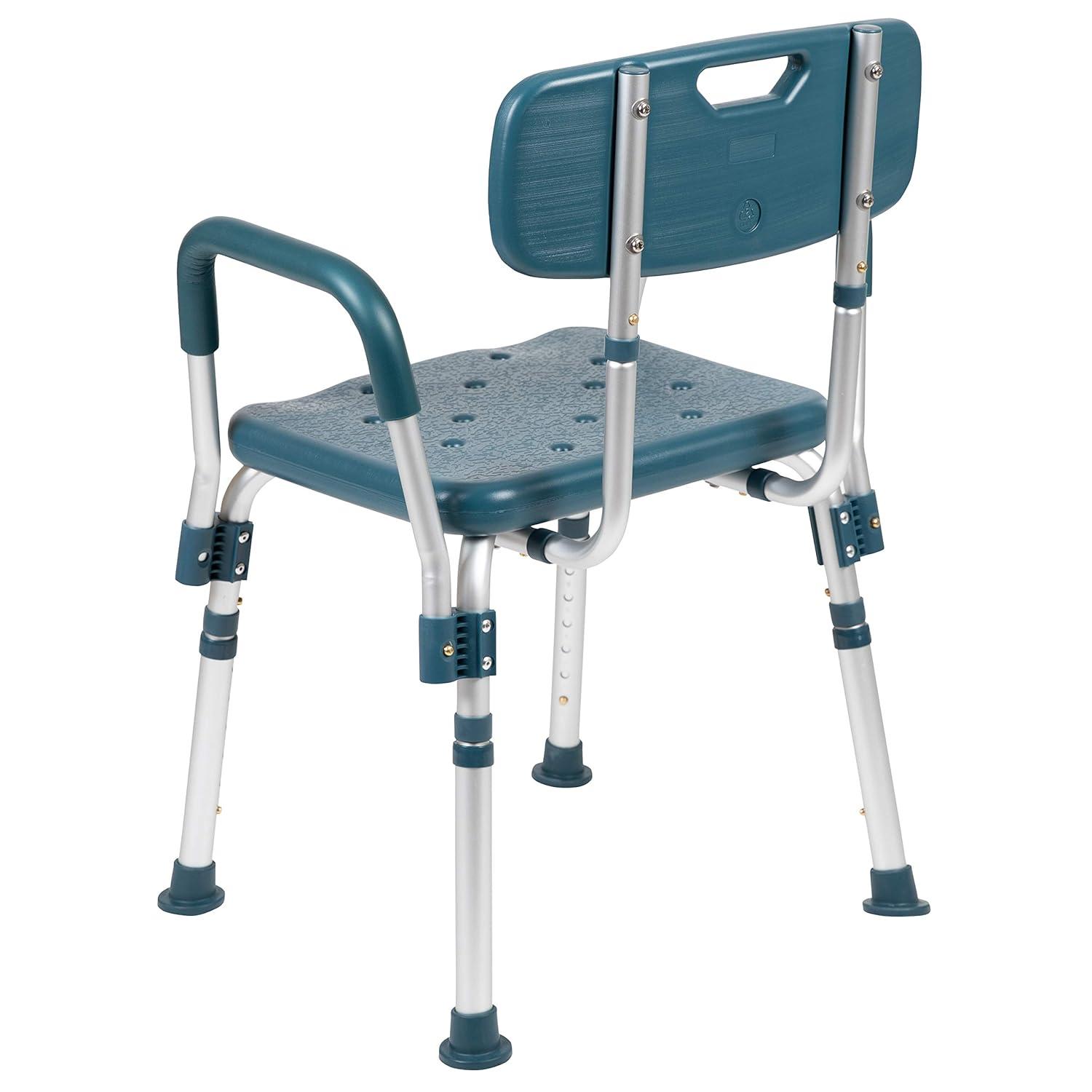 Jane 300 Lb. Capacity Quick Release Back & Arm Shower Chair