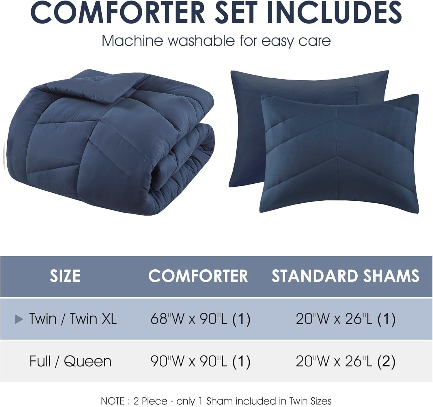 Remy Quilted Chevron Comforter Set
