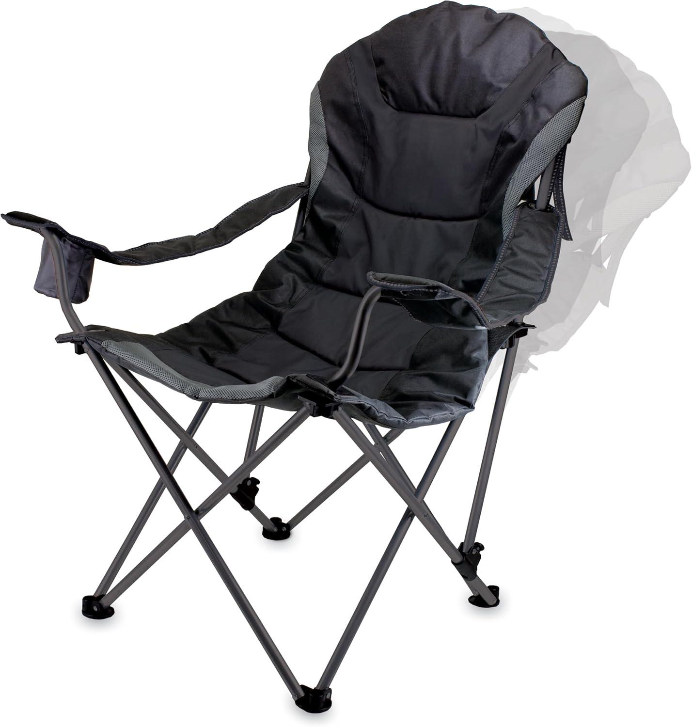 Oniva Outdoor Portable Reclining Camp Chair - Black