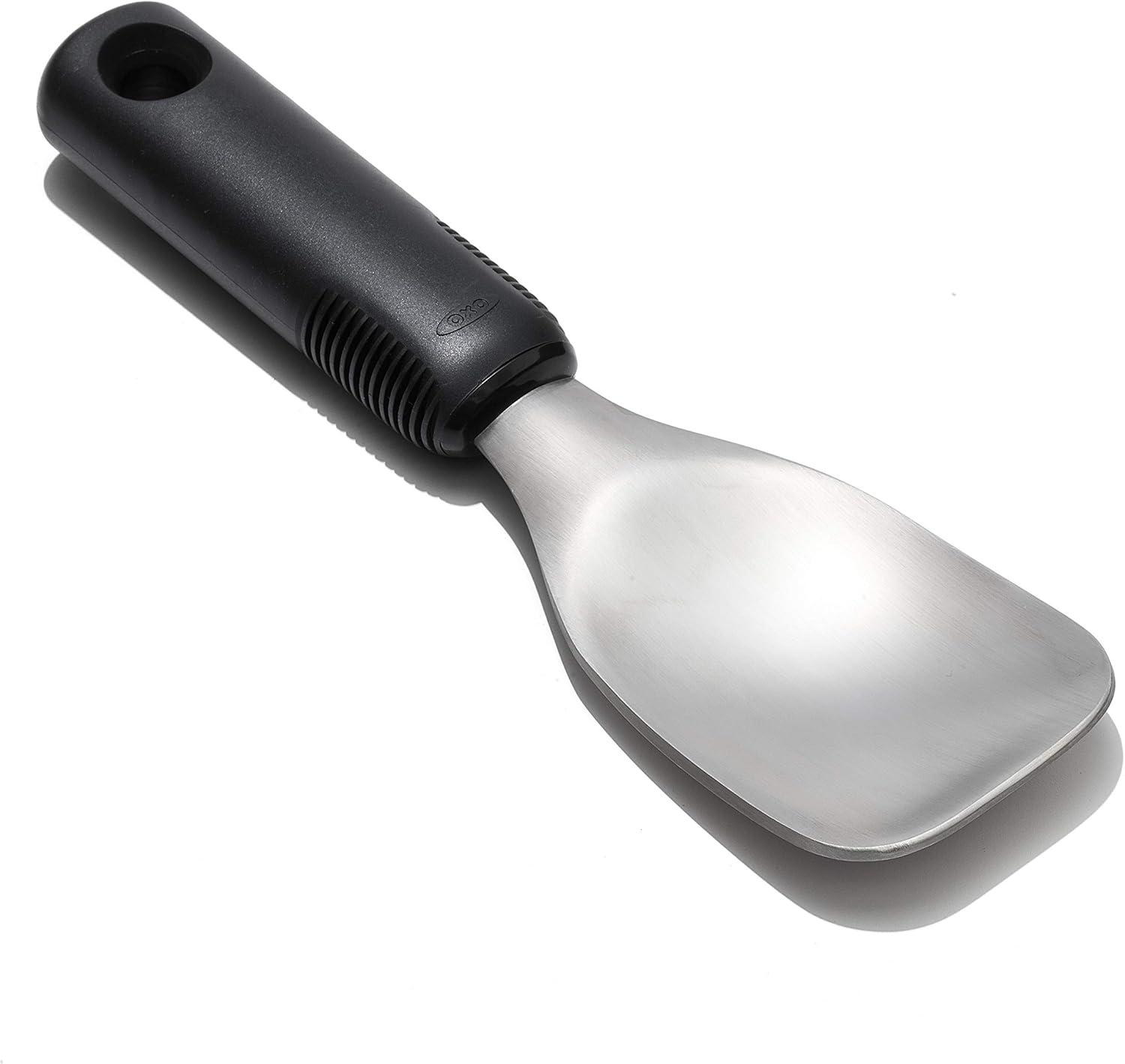 Stainless Steel Ice Cream Spade with Non-slip Grip