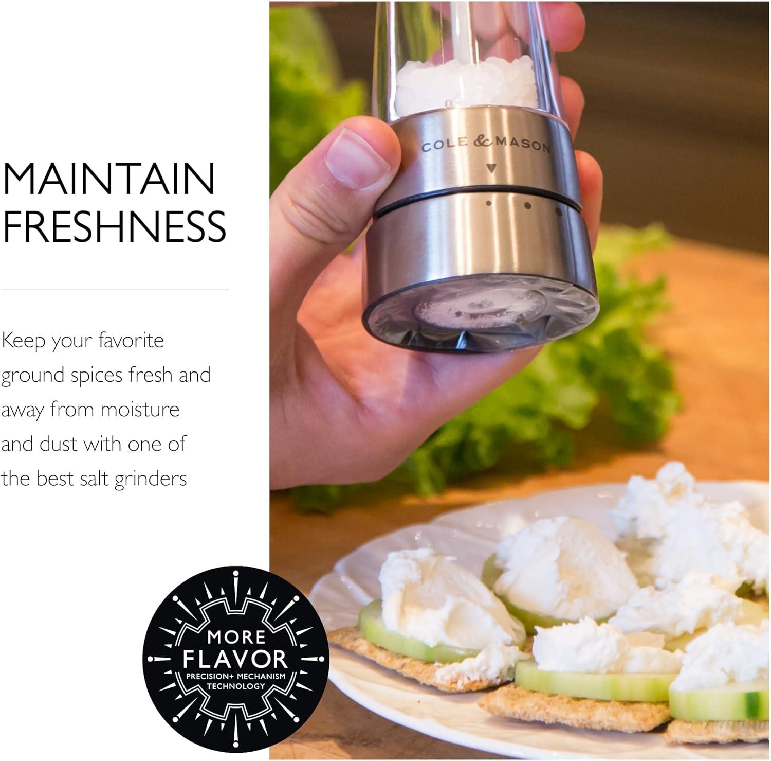 Latitude Run® Silver Stainless Steel Tiered Spice Rack - 16 Jar Manual Revolving Carousel For Easy Access