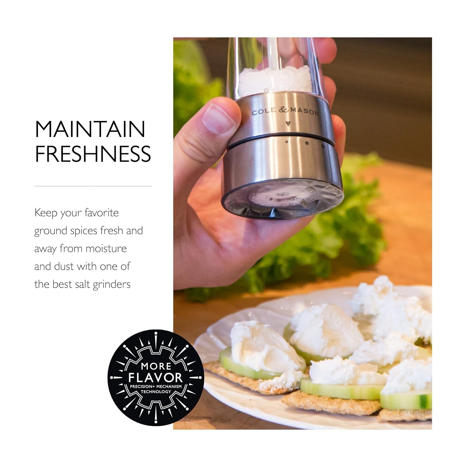 Latitude Run® Silver Stainless Steel Tiered Spice Rack - 16 Jar Manual Revolving Carousel For Easy Access