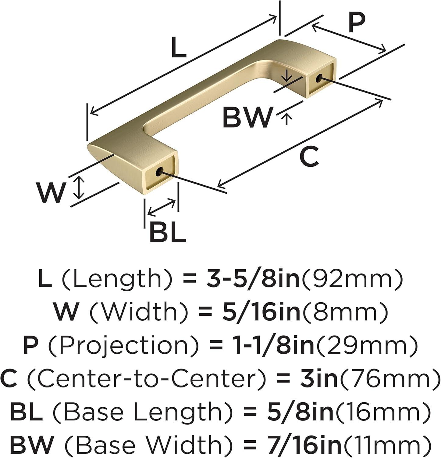 Amerock Riva Cabinet or Drawer Pull