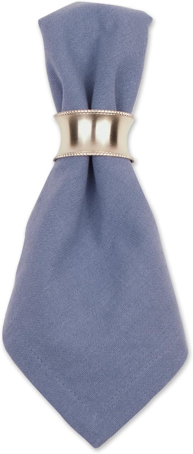 Design Imports Stonewash Blue Solid Napkin Set/6