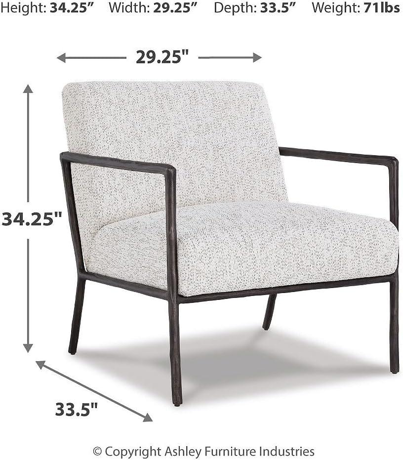 Signature Design by Ashley Casual Ryandale Accent Chair, Pearl