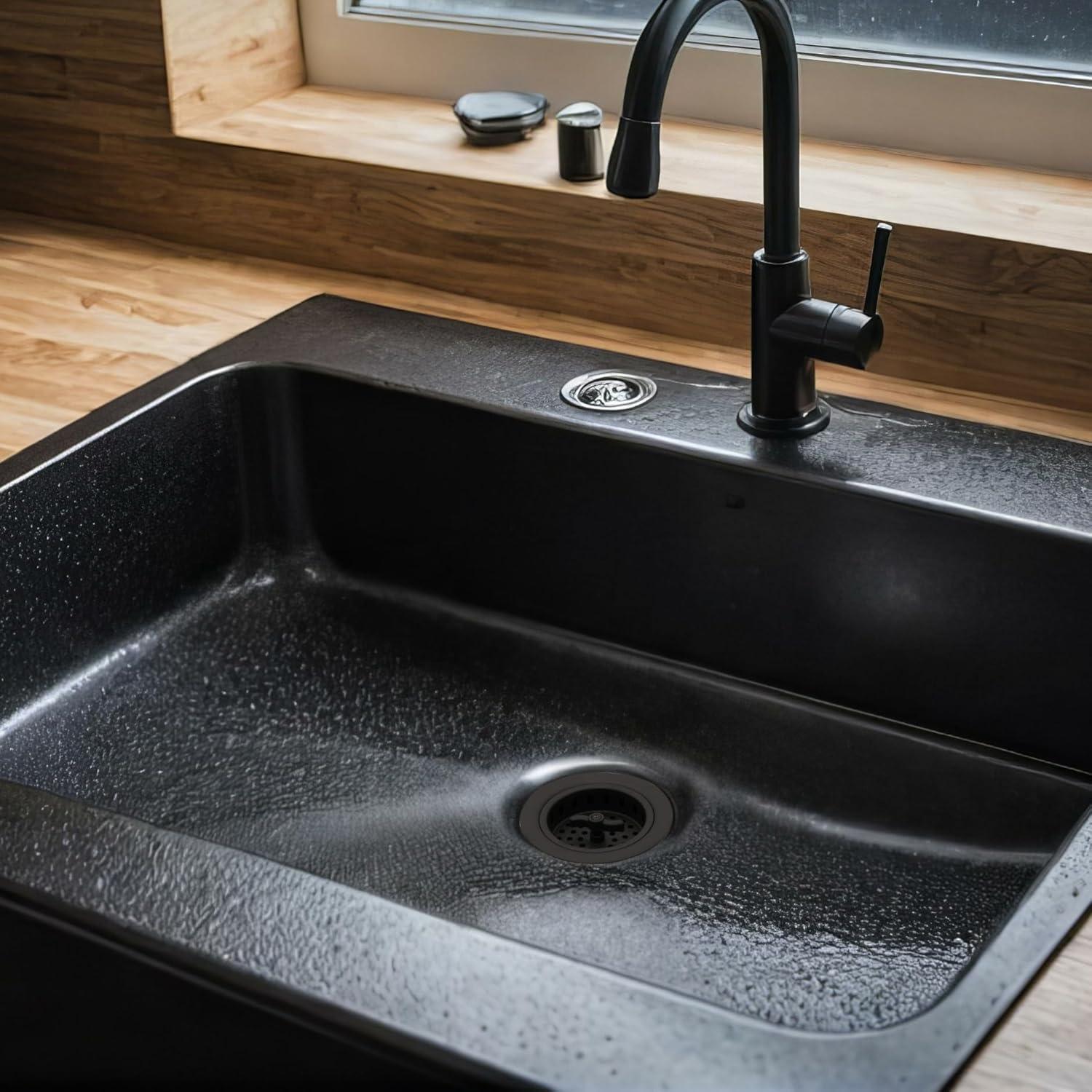 3-1/2" Wing Nut Twist Style Kitchen Sink Basket Strainer