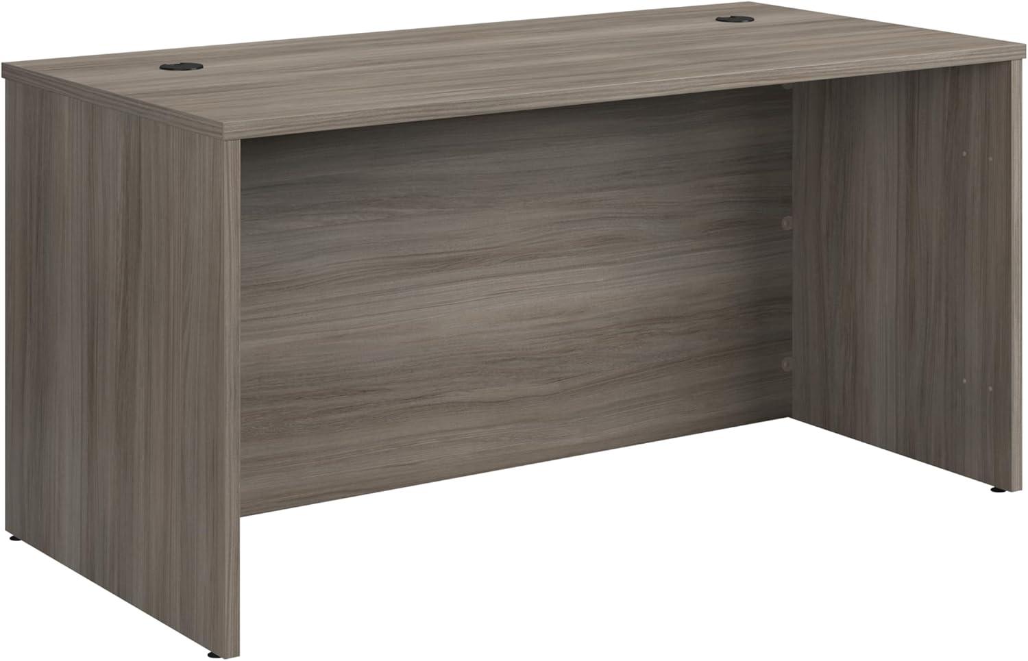 Hudson Elm Executive Desk with Melamine Top, 60" x 30"