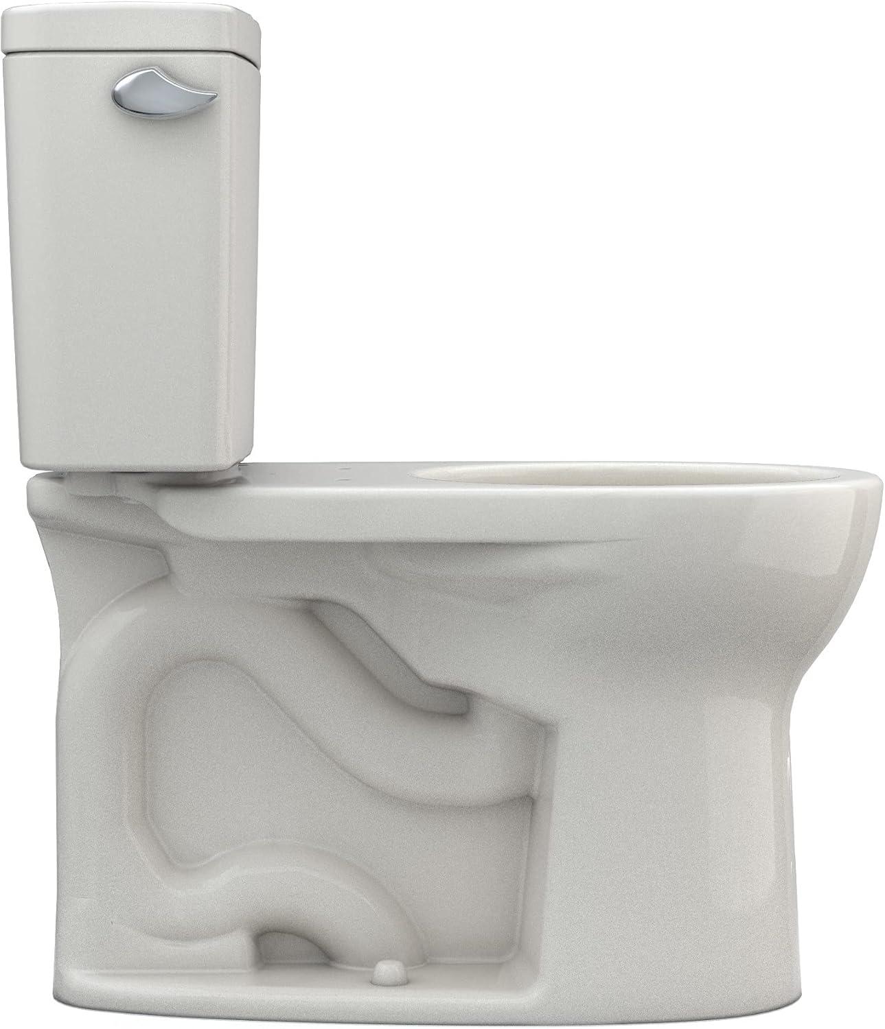 Drake® 1.6 GPF Round Two-Piece Toilet with Tornado Flush (Seat Not Included)