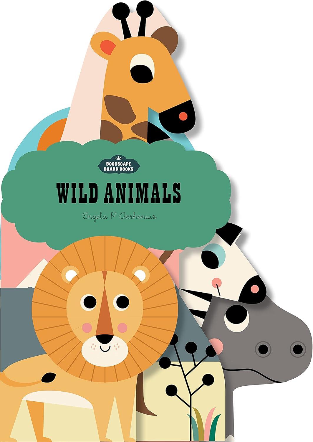 Wild Animals Hardcover Kids' Board Book