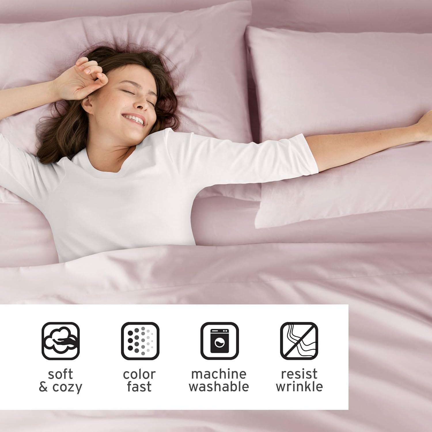 Intelligent Design Intelligent Design Microfiber All Season Soft Touch Sheet Set