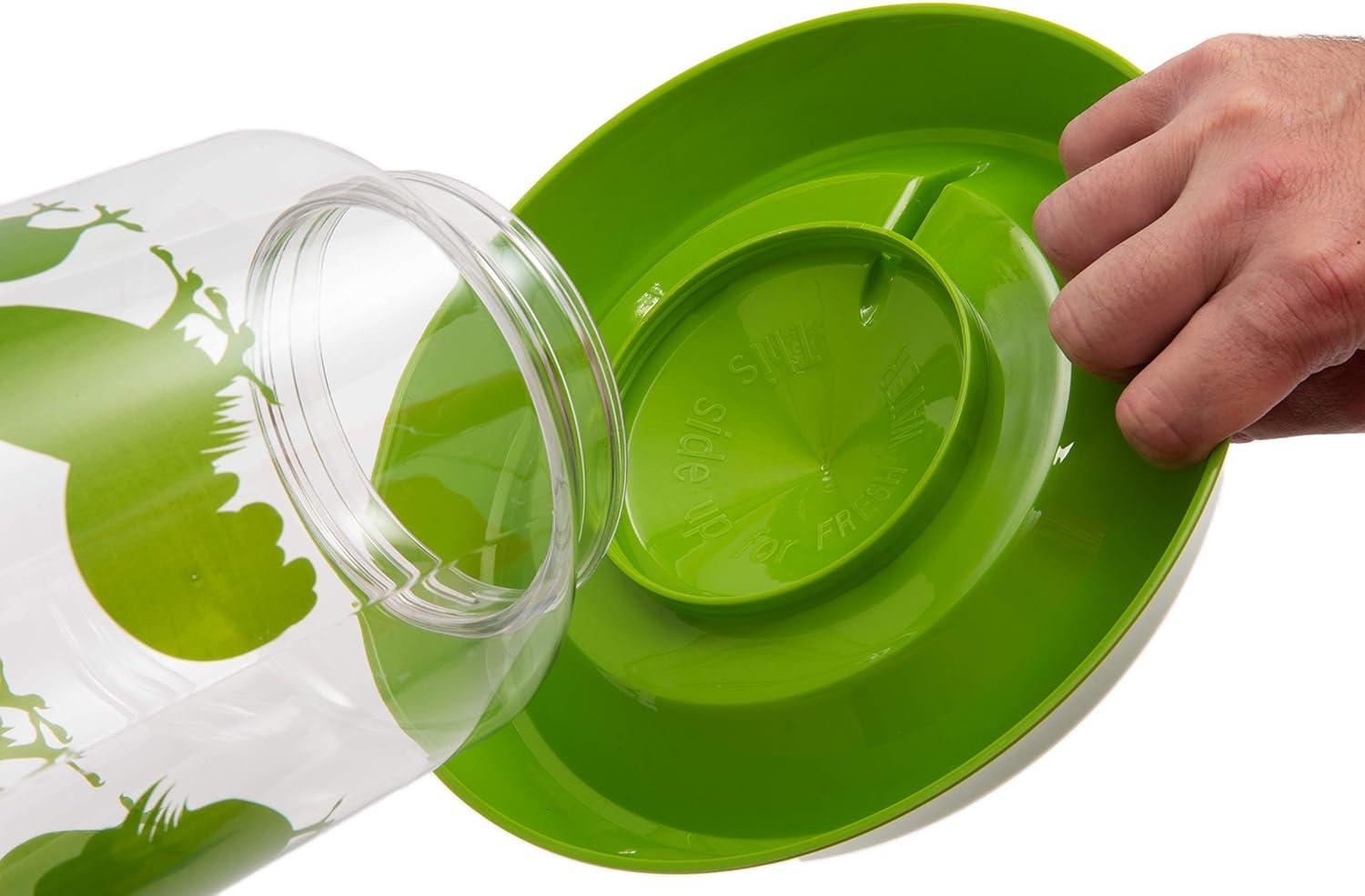 Lixit Chicken Feeder Green 64oz