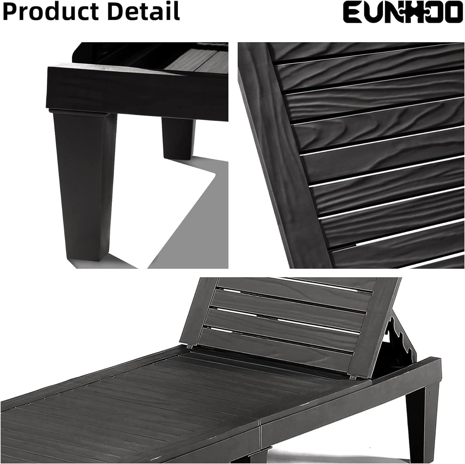 Elainea Outdoor Chaise Lounge (Set of 4)