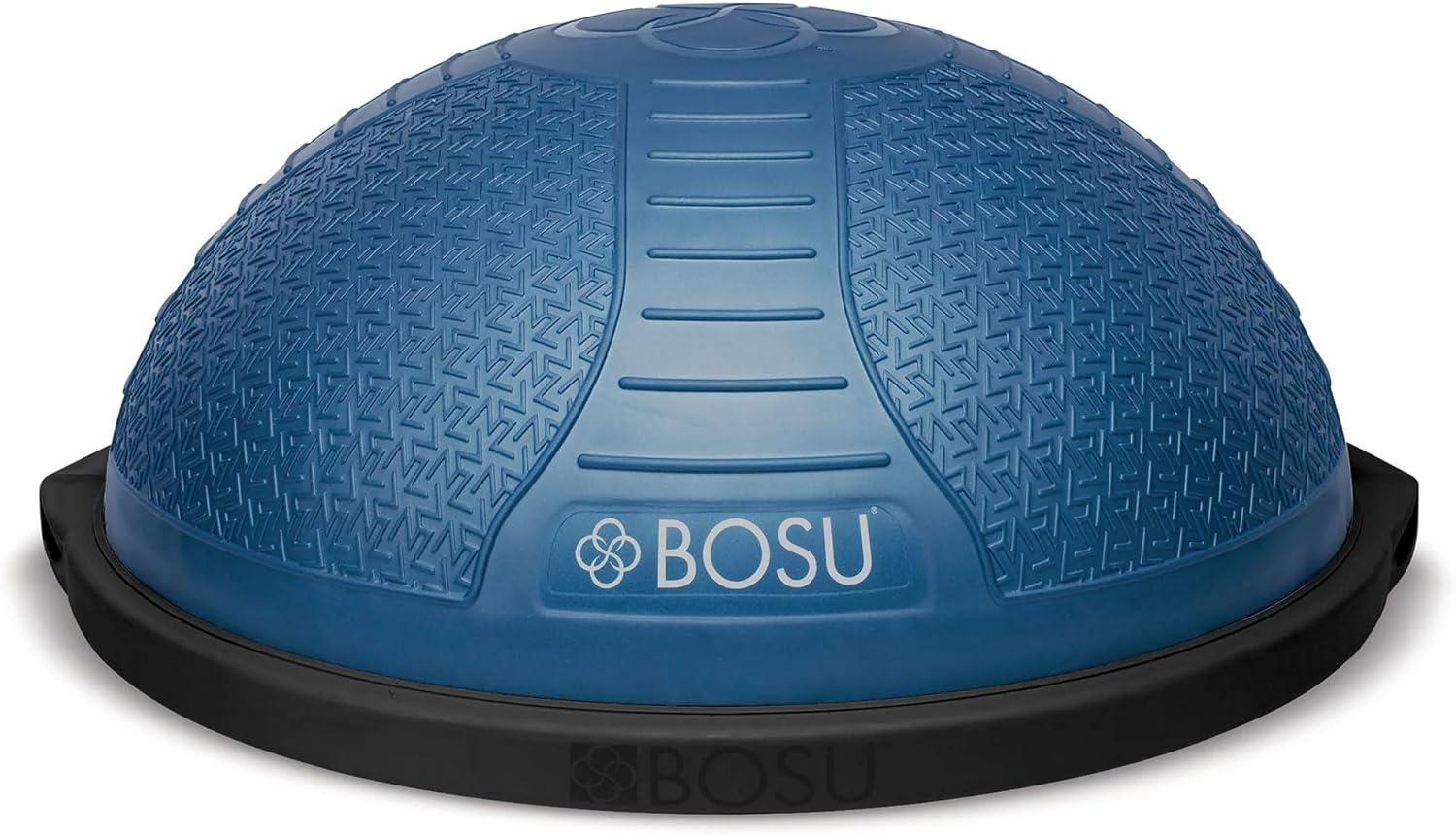Bosu Home Balance Trainer for Strength, Flexibility, and Cardio, Blue