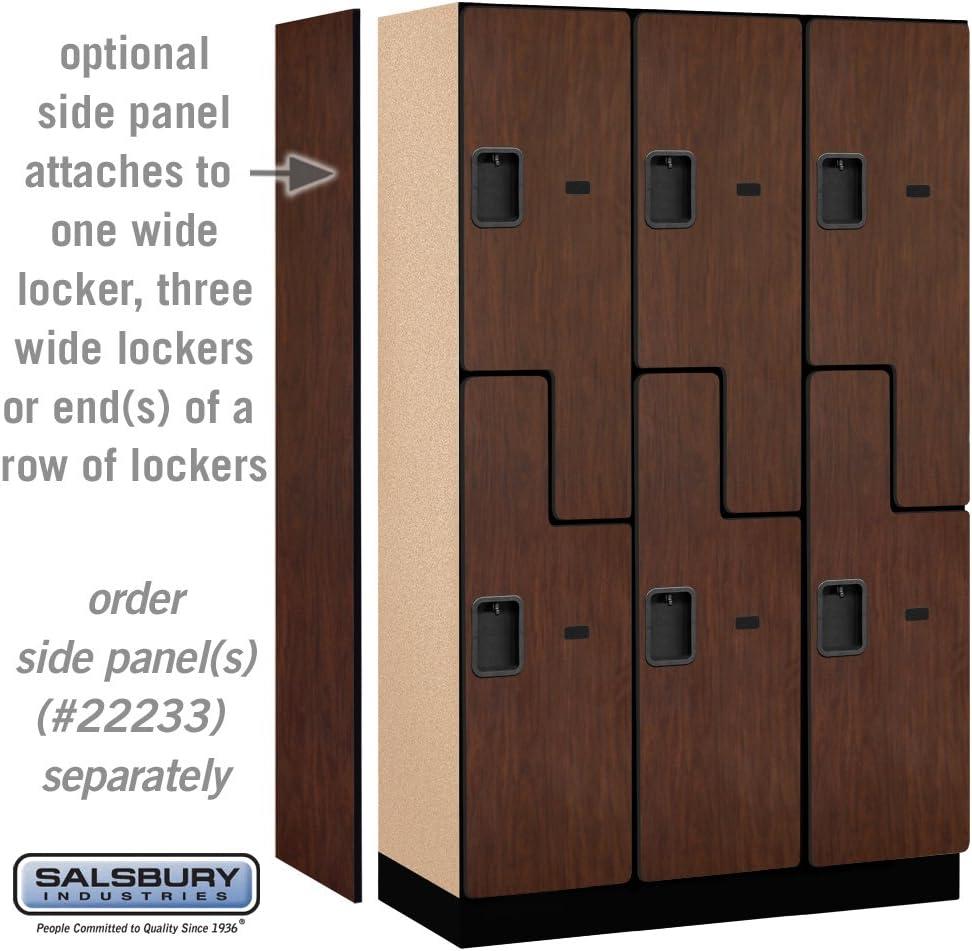 Manufactured Wood 2 - Tier 45'' Gym Locker with Dial / Combination