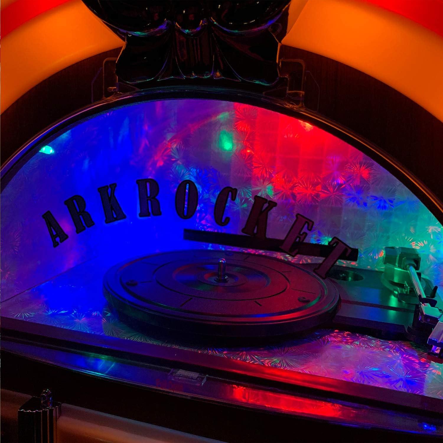 Arkrocket Taurus Jukebox Vinyl Record Player Bluetooth USB SD CD Player Radio Retro Turntable Classic Jukebox (Taurus - Classic)