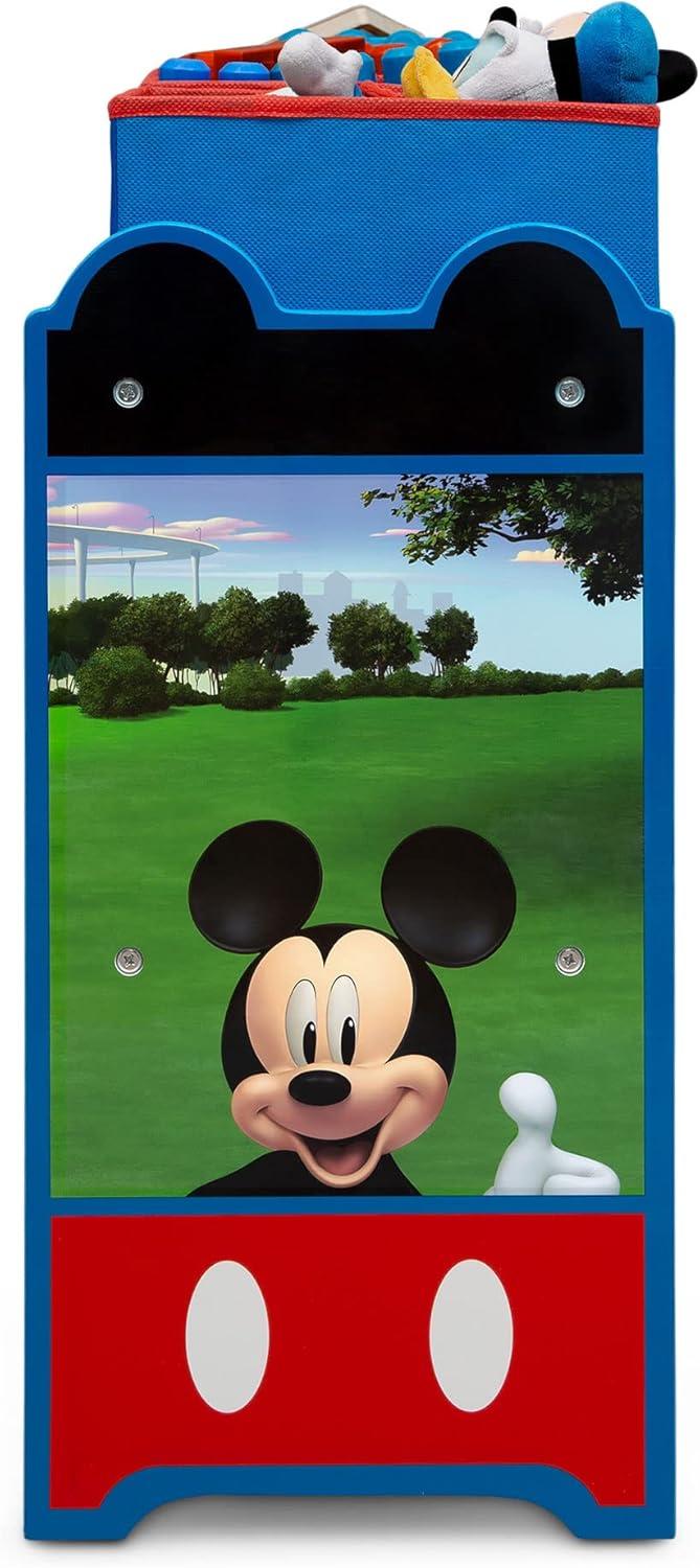 Delta Children Deluxe 9 Bin Design and Store Toy Organizer - Mickey Mouse