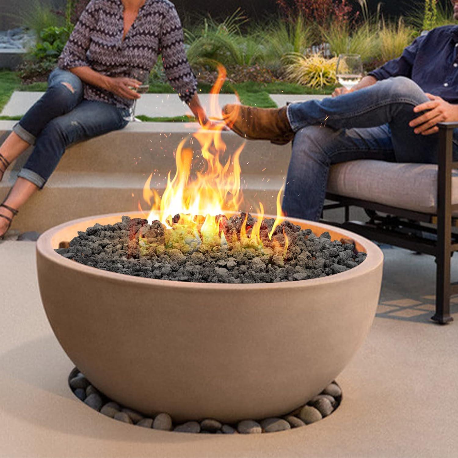 American Fireglass Lava Rock - 10 lbs.