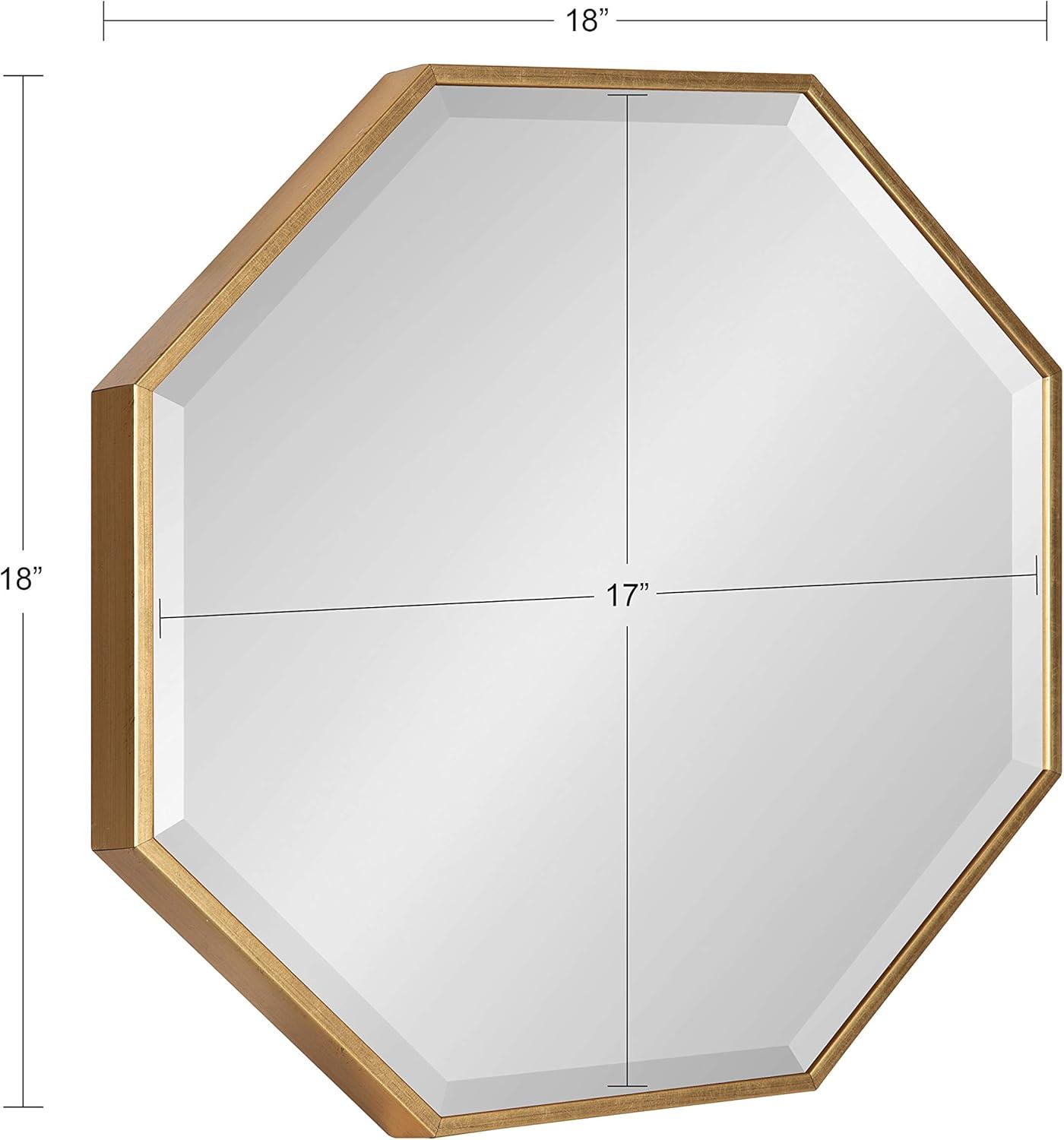 Rhodes Framed Octagon Wall Mirror - Kate and Laurel