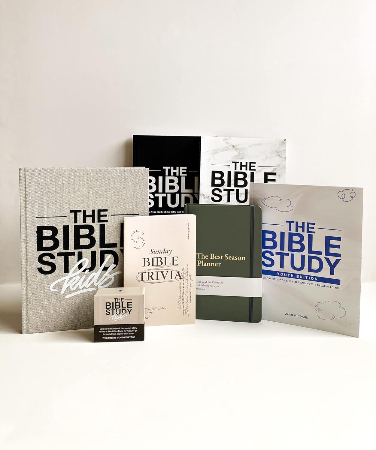 The Bible Study for Kids: Hardcover Edition with Full-Color Illustrations
