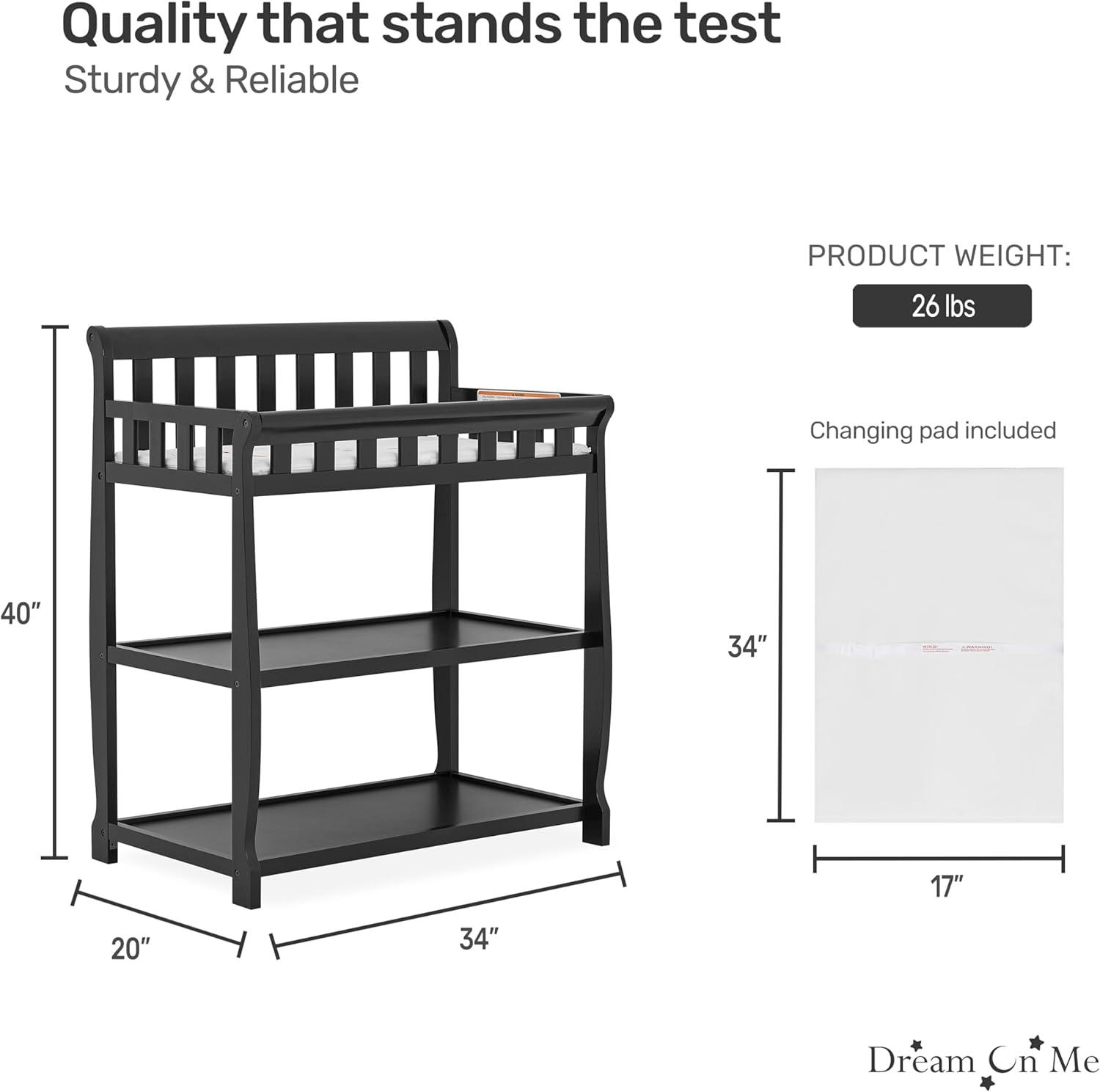 Dream On Me Dream on Me 2-in-1 Ashton Changing Table