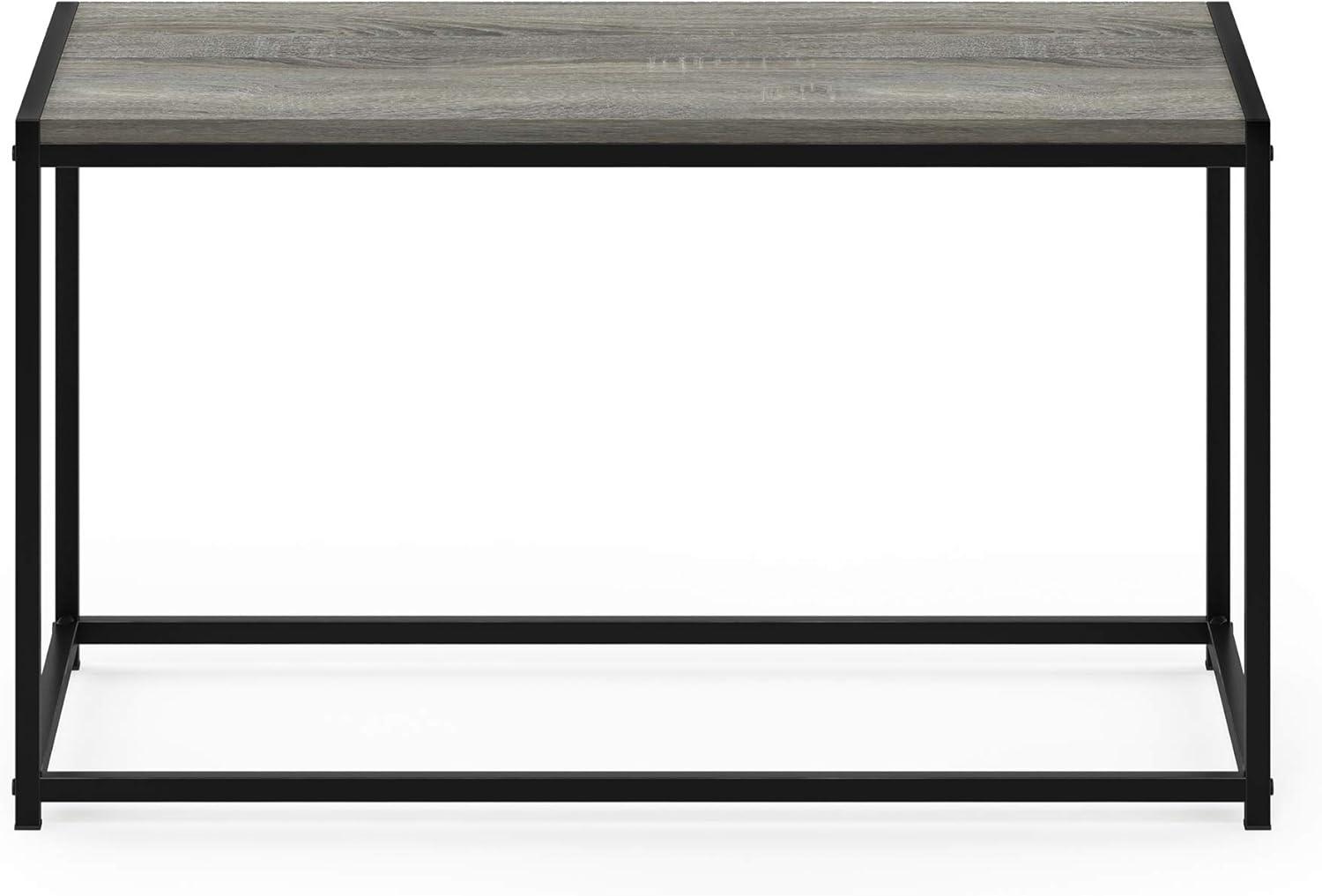 Furinno Camnus Modern Living Coffee Table, French Oak Grey