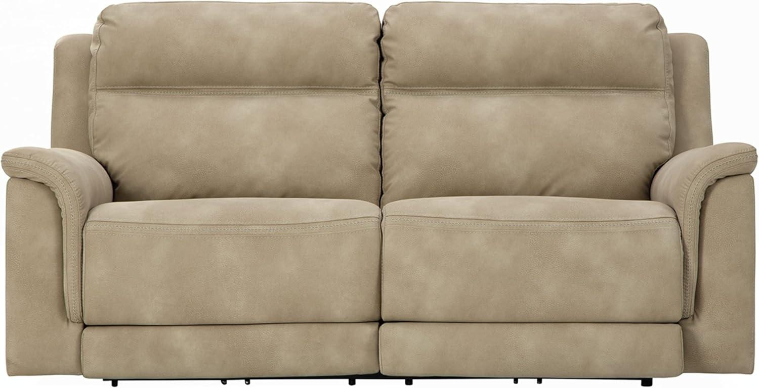 Ashley Furniture Next-Gen DuraPella Sand Power Reclining Sofa