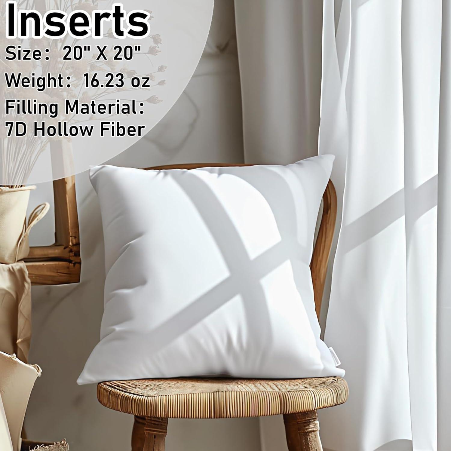 CARRIE HOME Buffalo Plaid Pillow Covers 18x18 Set of 2 Black and White Outdoor Throw Pillows Black Buffalo Check Pillow Covers Farmhouse Decor for Couch Sofa and Bed