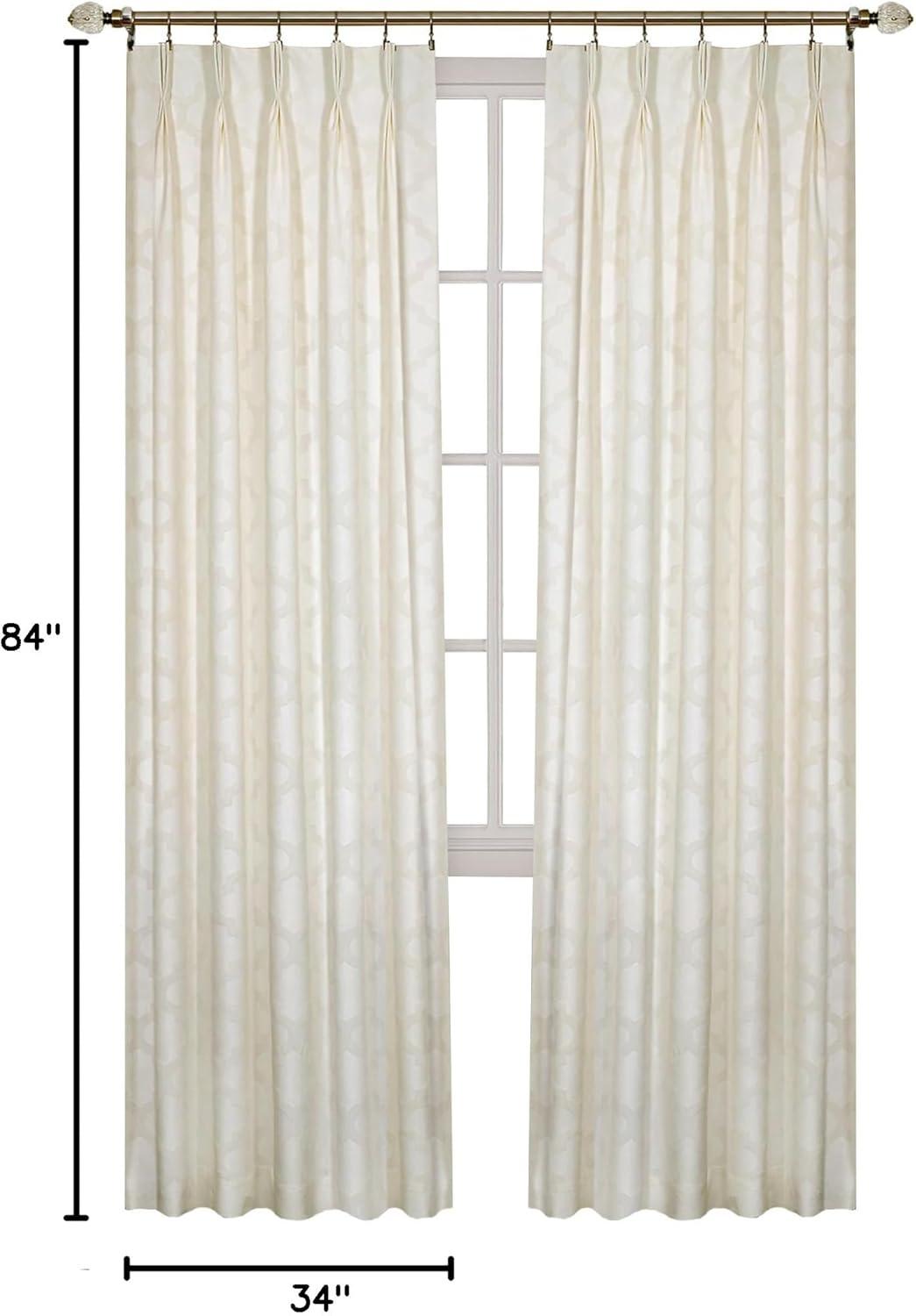 Windsor Pinch Pleat Window Curtain Panel