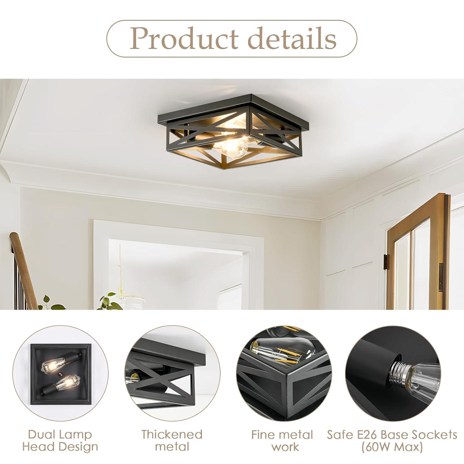 Pynsseu Flush Mount (Set of 2)