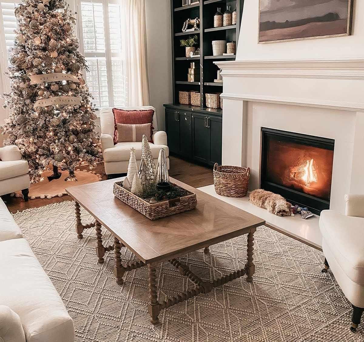 Hauteloom Rectangle Area Rug   Ivory