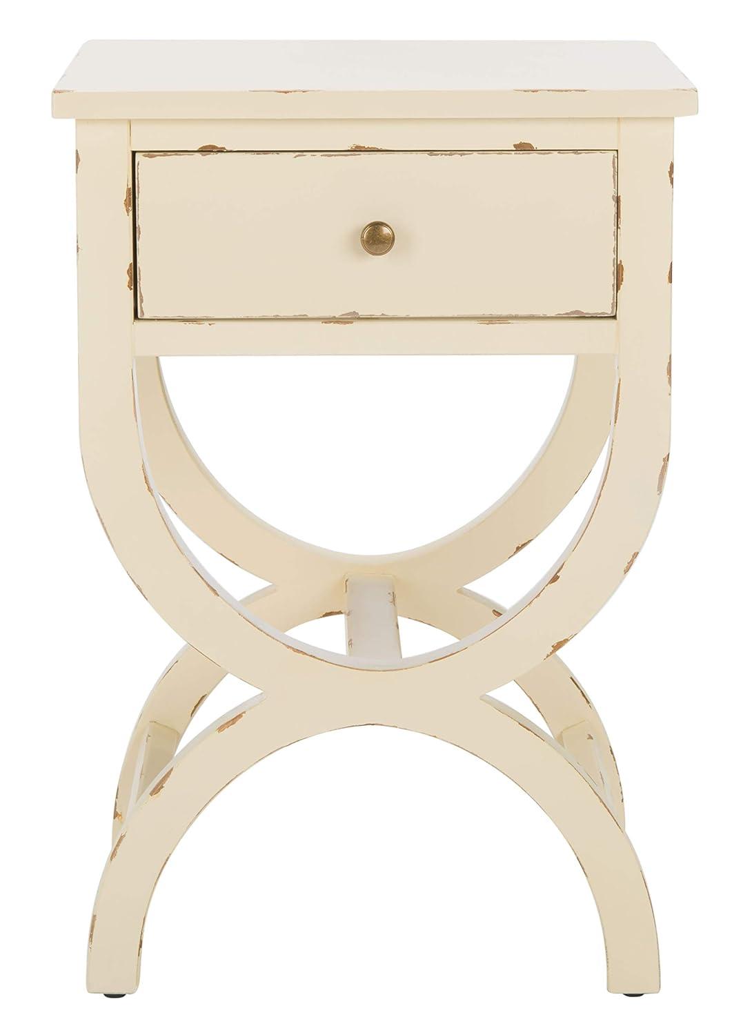 Floris End Table With Storage