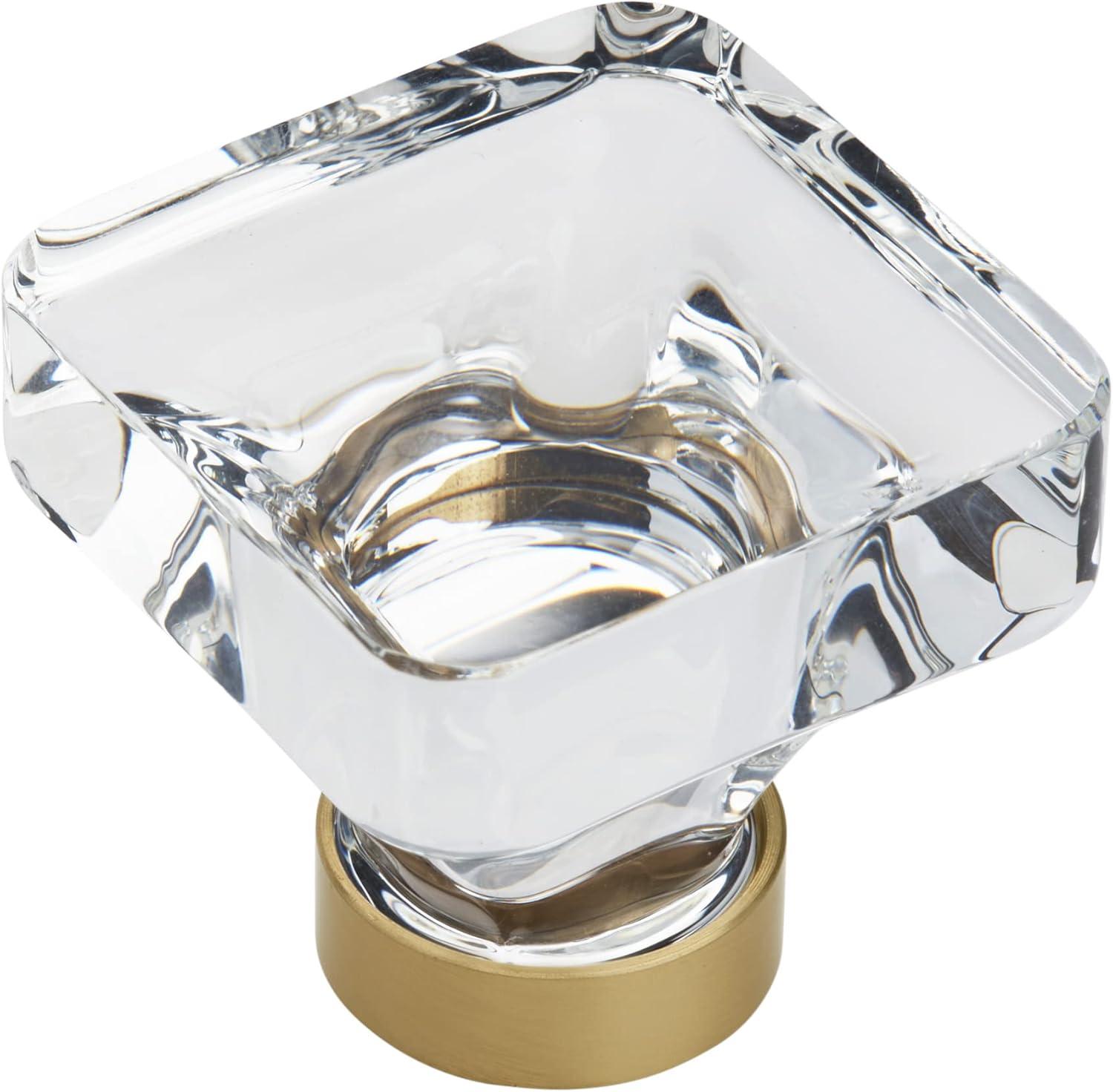 Glacio 1 3/8" Length Square Knob