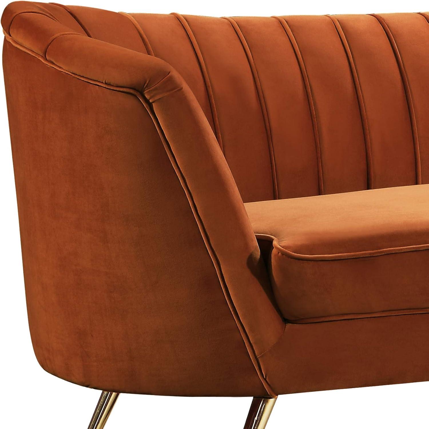 Maykoosh Retro Revival Velvet Loveseat
