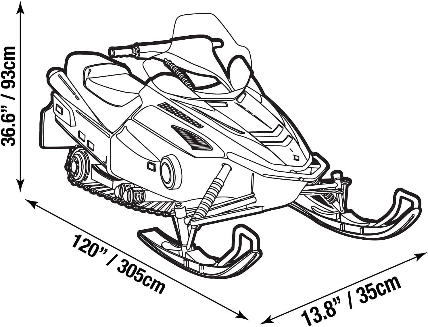Raider SX Series Snowmobile Cover Indoor Use Cover (Non-Trailerable), Multiple Sizes