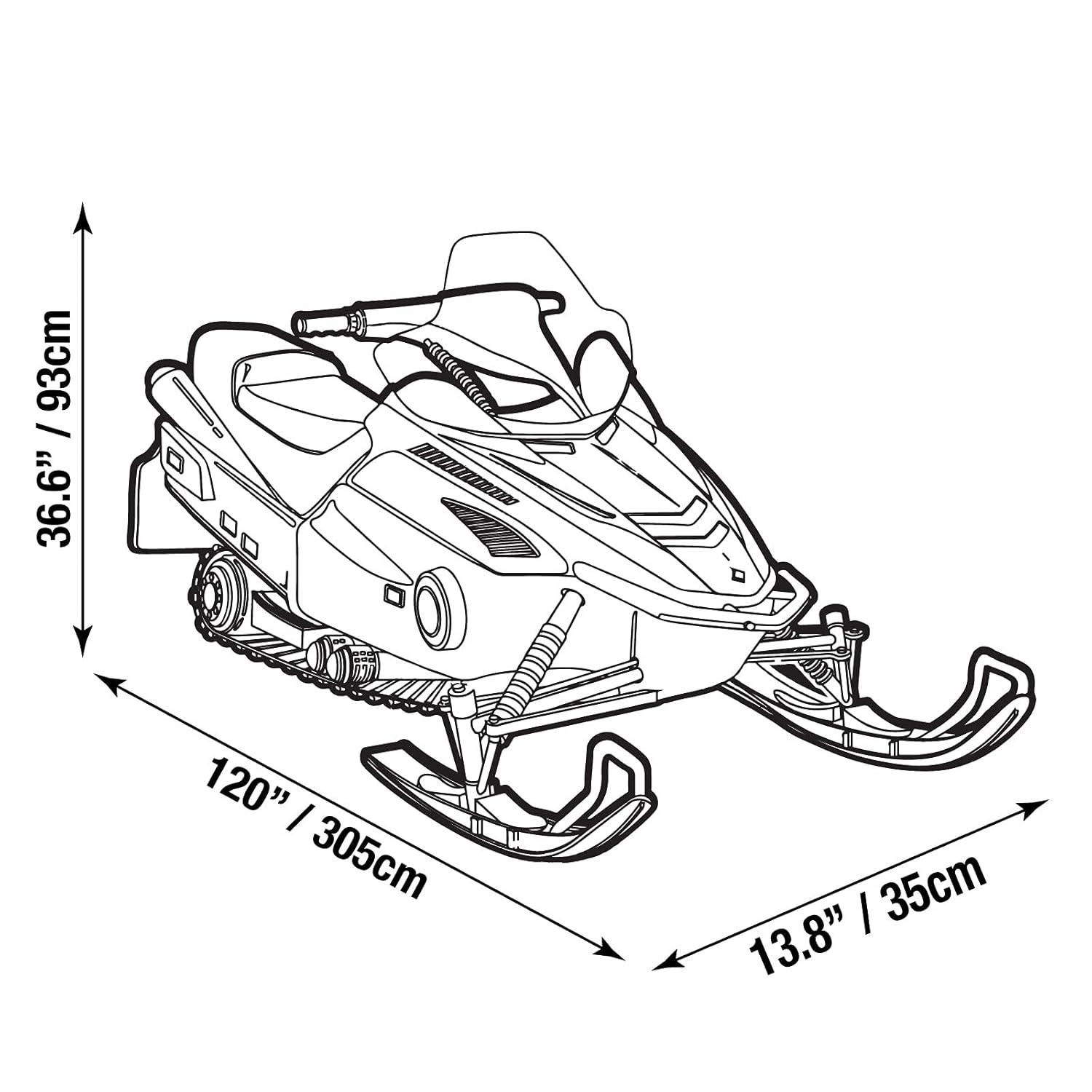 Raider SX Series Snowmobile Cover Indoor Use Cover (Non-Trailerable), Multiple Sizes