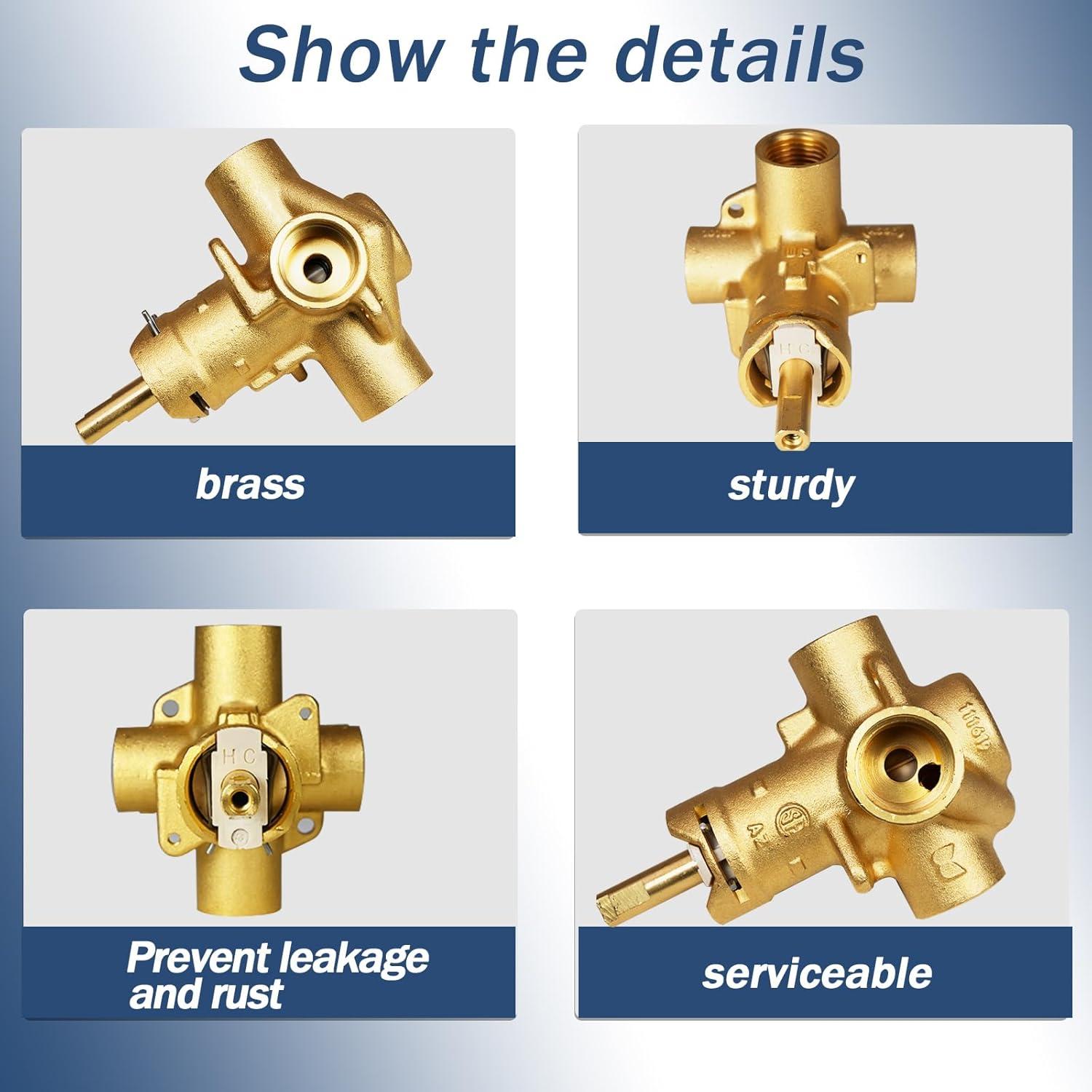 Posi-Temp Pressure Balancing Valve with IPS Connection