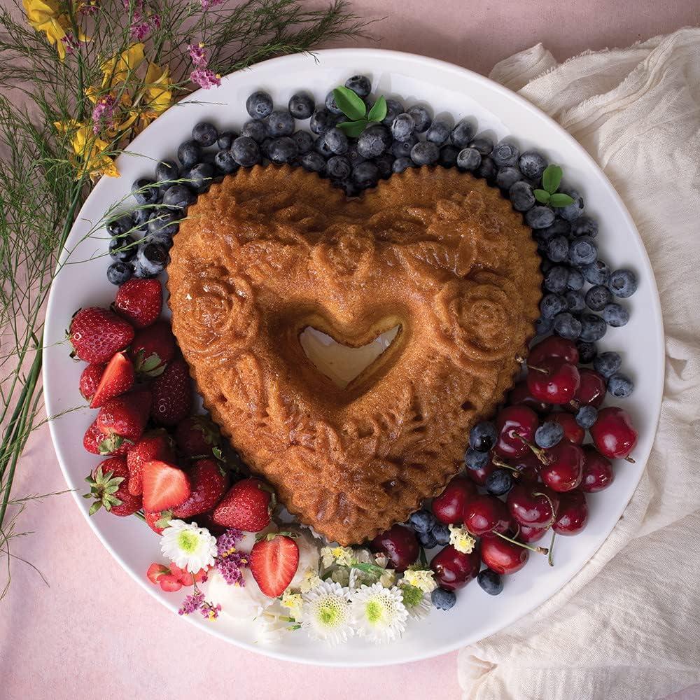 Nordic Ware Floral Heart Bundt® Pan