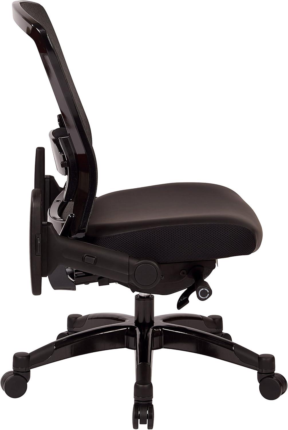 SPACE Seating Executive Bonded Leather Back Chair